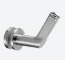 Support de main-courante pour verre; 149350-042; main-courante Ø42,4 mm, inox brossé 316 (14935004212)