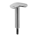 Support de main-courante sur poteau, M10; 130810-042-90; 90°, main-courante Ø42,4 mm, inox brossé 304 (13081094212)
