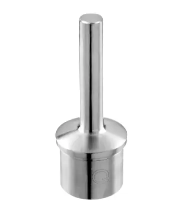 Support de main-courante sur poteau; 140696; Ø48,3 x 2 mm, main-cour. à souder, inox brossé 316 (14069620012)