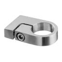 Support pour poteau; 133507-033-12; pour tube Ø33,7 mm, L=35 mm, inox brossé 304 (13350703312)