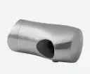 Support travers. de lisse, 90°, angle sortant; 130839-042-12; barre Ø12 mm, tube Ø42,4 mm, inox brossé 304 (13083904212)