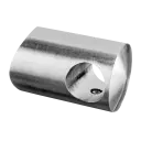 Support traversants de lisse, tube Ø16 mm; 140840-048-12; tube Ø48,3 mm, inox brossé 316 (14084004812)