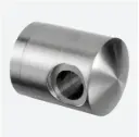 Support traversants pour câble pour tendeur; 137450-000-01; gauche, câble 3,2 mm, plat, inox brossé 304 (13745200012)