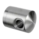 Support traversants pour câble pour tendeur; 137450-000-02; droite, câble 3,2 mm, plat, inox brossé 304 (13745300012)
