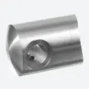 Support traversants pour câble pour tendeur; 147450-042-01; gauche, câble 3,2mm, tube Ø42,4mm, inox brossé 316 (14745204212)
