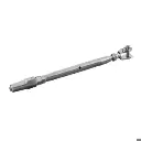 Tendeur avec fourche pour système de câble; 137250-006; câble 6 mm, inox brossé 304 (13725000612)