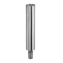 Tige, Ø14 mm, filetage M10/M6; 130811; L=68 mm, inox brossé 304 (13081106812)