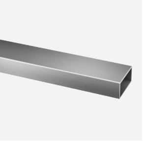 Tube rectangulaire, 60x30x2,6 mm; 144900-063-50-12; L=5000 mm, inox brossé 316 (14490006312)
