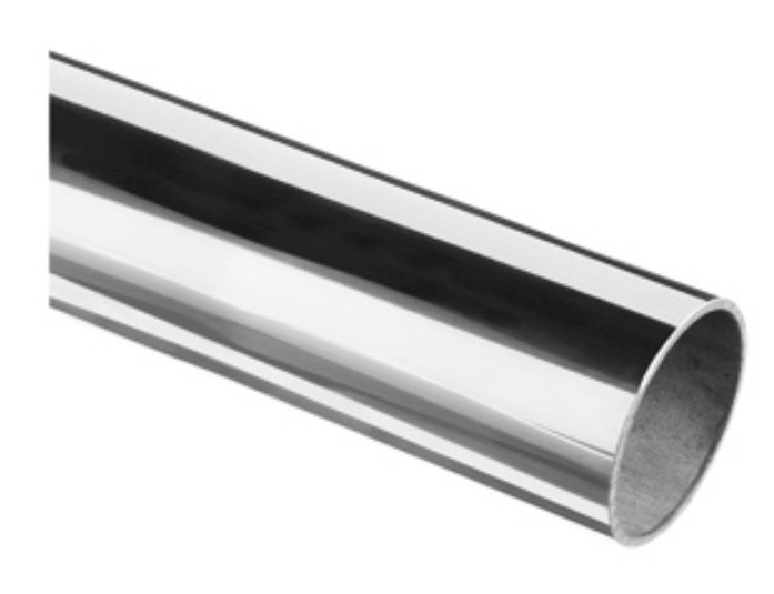 Tube, Ø42,4 mm x 2 mm; 130900-242-50-10; L=5000 mm, inox poli 304 (13090024210)