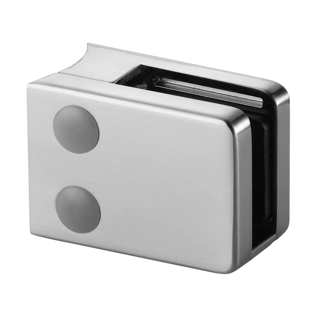 Pince à verre, MOD 4200, sans cales; 104200-042-17, tube Ø42,4 mm, zamak, aspect chromé brillant (10420004217)