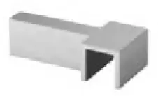 HYBRID - RACCORD p/ M-C à FOND de GORGE 65 x 40 - ACIER GALVANISE 