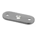 Berceau pour tube, main-courante plat, inox brossé 304
