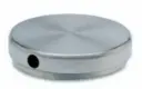 Embout de finition taraudé M8, Ø 19,0 mm - Inox Brossé