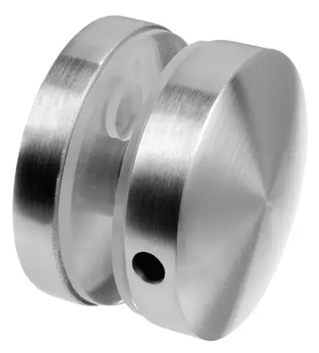 [140742-12] Pince de liaison, MOD 0742, Ø50 mm; 140742-12; pour verre 12,76 - 21,52 mm, inox brossé 316 (14074205012)