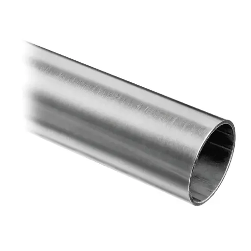 Tube, Ø42,4 mm x 2 mm; 140900-242-50-12; L=5000 mm, inox brossé 316 (14090024212)