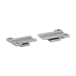 [146511-02] Adaptateur p. main-courante, EG Air, plat; 146511-02; set (2x), inox 316, grenaill. par billes de verre (14650110002) - Q-TUBE