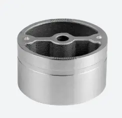 [170792-042] Adaptateur pour main-courante bois, Ø42 mm; 170792-042; inox brut 304 (20079204200)