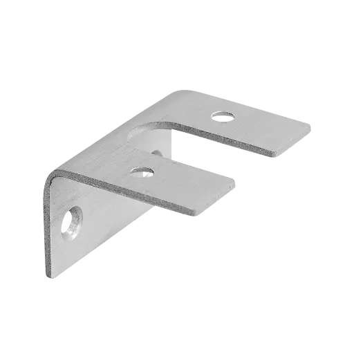 [165960-18] Adaptateur pour rail de verre, Easy Alu; 165960-18; aluminium brossé, anodisé 25µm (16077000018)