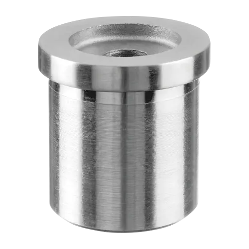 [130730-000] Adaptateur pour tube, tube Ø33,7 mm x 2 mm; main-courante plat, H=5 mm, inox brossé 304 (13072820012)