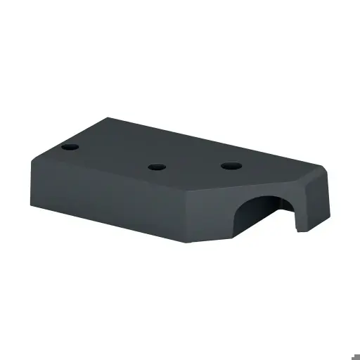 [169026-009-91-33] Angle embase-manchon pour poteau, Easy Alu, 169026-009-91-33; Ø9 mm, gauche, aluminium, gris anthracite RAL 7016 (16902696033)