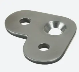 [131802-000] Berceau pour tube, 90°; 131802-000; main-courante plat, inox brossé 304 (13180200012)