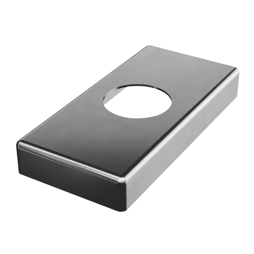 [140514-042-12] Cache-embase pour embase à souder MOD 0948; 140514-042-12; , pour tube Ø42,4 mm, acier inoxydable 316, brossé - NEW