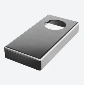 [140515-048-12] Cache-embase pour embase à souder MOD 0949; 140515-048-12; , pour tube Ø48,3 mm, acier inoxydable 316, brossé
