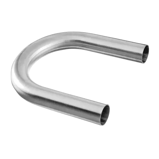 [130906-248-12] Cintres, 180°, r=97 mm; 130906-248-12; tube Ø48,3 mm x 2 mm, inox brossé 304 (13090624812)