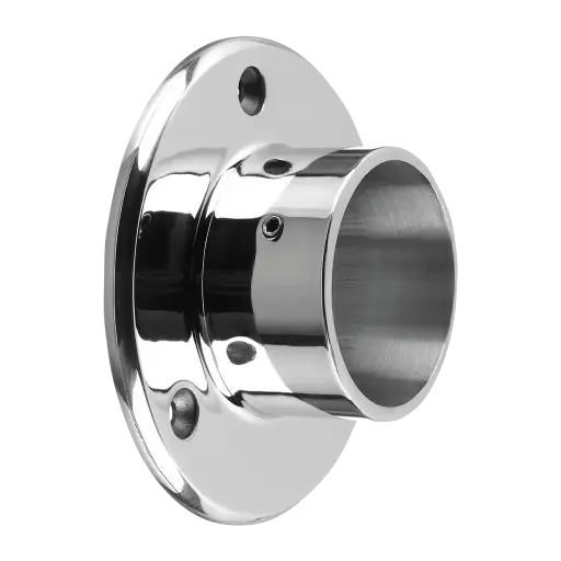 [140505-042-10] Embase murale; 140505-042-10; pour tube Ø42,4 mm, inox poli 316 (14050504210)