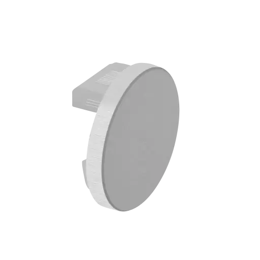 Embout, EH, plat, pour tube à fond de gorge; 166732-042-00; Ø42,4 x 1,5 mm, aluminium, prut (16673204200)