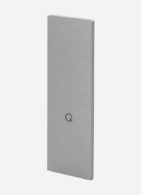 [168413-00-00] Embout, Easy Glass Prime, pour escaliers; 168413-00-00; montage au sol, gauche & droite, aluminium, brut (16673606000)