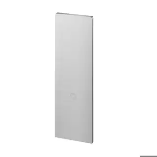 [168113-00-18] Embout, Easy Glass Pro, pour escaliers; 168113-00-18; montage au sol, gauche & droite, aluminium brossé (16673600618)