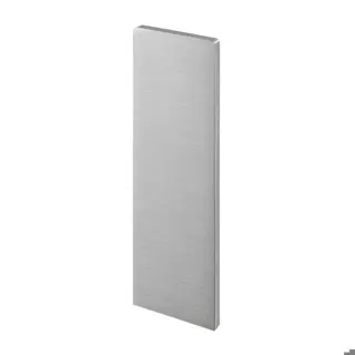 [168013-00-18] Embout, Easy Glass Slim, pour escaliers; 168013-00-18; montage au sol, gauche & droite, aluminium brossé (16673600418) - SELL OUT