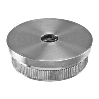 [145736-242] Embout, Easy Hit, plat, filetage M10; 145736-242; pour tube Ø42,4 mm x 2 mm, inox brossé 316 (14573624212)