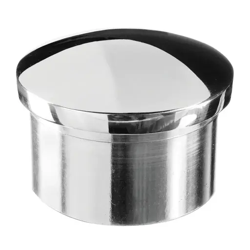[140729-242-10] Embout, arrondi; 140729-242-10; pour tube Ø42,4 mm x 2 mm, inox poli 316 (14072924210)