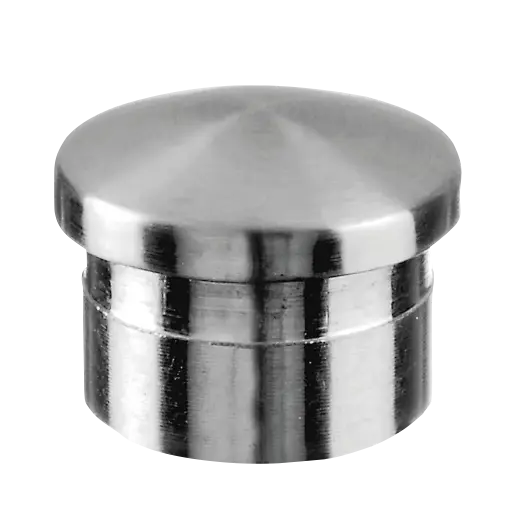 [141729-016-12] Embout, arrondi; 141729-016-12; pour tube Ø16 mm x 1 mm, inox brossé 316 (14072901612)