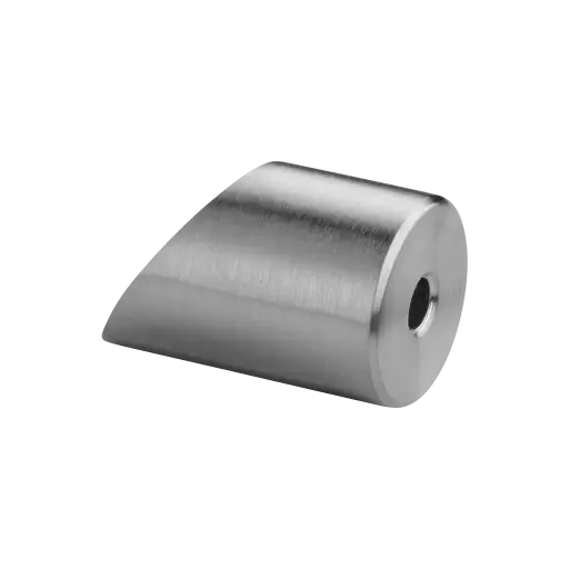 [137401-042-01] Entretoise pour câble, 3,2 mm - 4 mm; 137401-042-01; Ø42,4 mm, 35° ouverture haute, inox brossé 304 (13740234212)