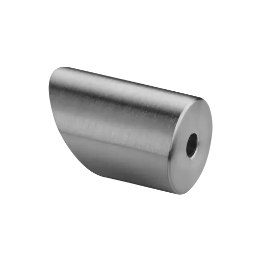 [147401-000-02] Entretoise pour câble, 3,2 mm - 4 mm; 147401-000-02; plat, 35° ouverture basse, inox brossé 316 (14740130012)