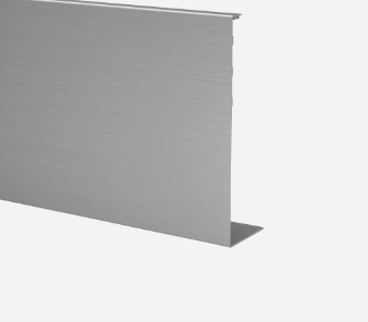 [168445-050-00] Habillage, EG Prime "Y", montage latéral; 168445-050-00; , Easy Glass, L=5000 mm, aluminium, brut - NEW