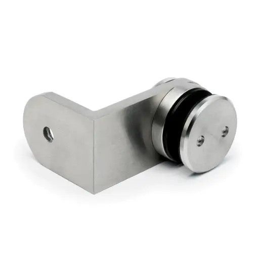 [7740020209012] Connecteur ponctuel verre/mur 90° Adaja