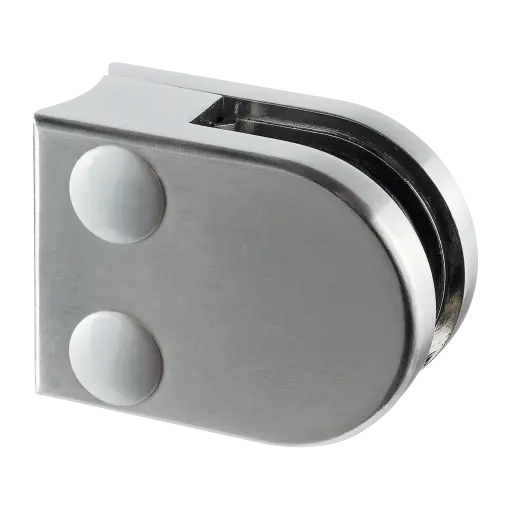[102700-042-19] Pince á verre, MOD 2700, sans cales; 102700-042-19; tube Ø42,4 mm, zamak, aspect inox brossé