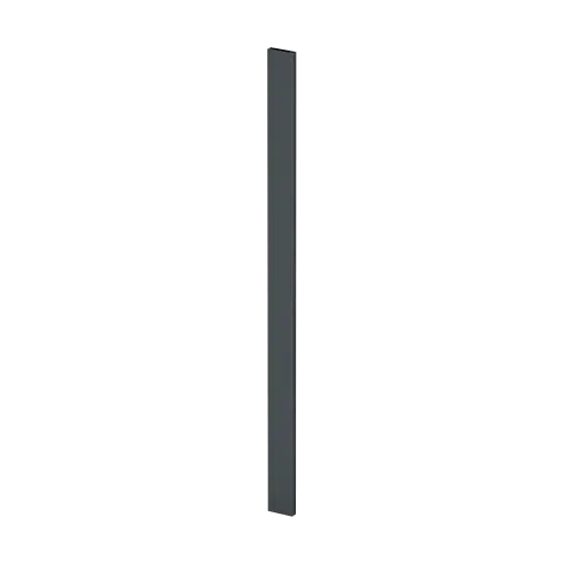 [160561-104-33] Poteau, Easy Alu, 60x15 mm; 160561-104-33; H=1040 mm, aluminium, gris anthracite RAL 7016 (16056010433)