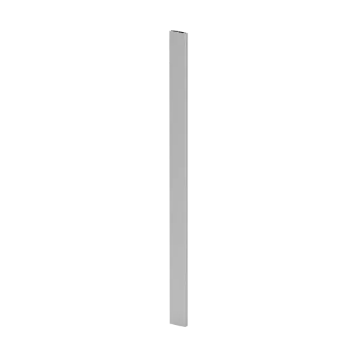 [160561-124-18] Poteau, Easy Alu, 60x15 mm; 160561-124-18; H=1240 mm, aluminium brossé, anodisé 25µm (16056012418)