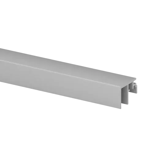 [166972-010-50-18] Profil de recouvrement eg Smart, m. au sol; 166972-010-50-18; 10 mm, L=5000 mm, aluminium brossé, anodisé (16697251018)