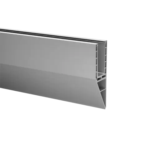 [168440-050-99-18] EG Prime "Y", Profil pour montage latéral, L=5000 mm, sans trous pré-percés, aluminium, brossé, anodisé 25µm