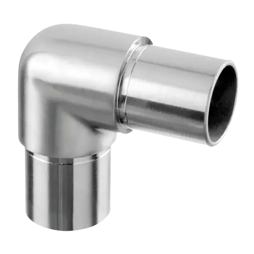 [140303-248-12] Raccord, 90°, arrondi; 140303-248-12; tube Ø48,3 mm x 2 mm, inox brossé 316 (14030324812)