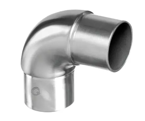 [140305-042-12] Raccord, 90°, courbé; 140305-042-12; tube Ø42,4 mm x 2,6 mm, inox brossé 316 (14030504212)