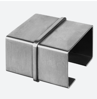 [136794-640-12] Raccord, rectangulaire; 136794-640-12; tube à fd de gorge, 60x40x1,5 mm, inox brossé 304 (13679064012) - SELL OUT
