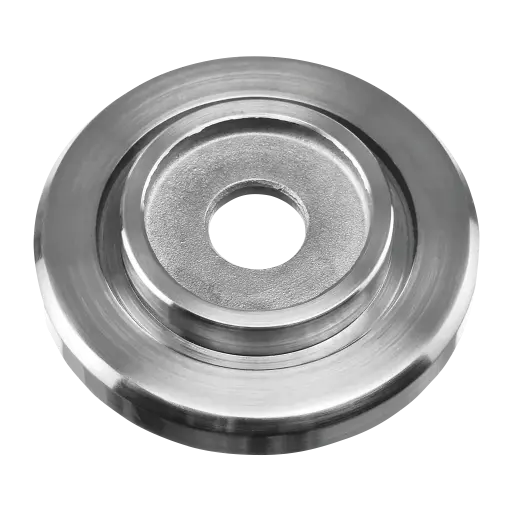[130501-042] Rosace, tube Ø42,4 mm, rond, 60 mm; 130501-042; inox brossé 304 (13050104212)