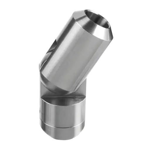 [130855-042] Support de barre orientable montage entre poteau; 130855-042; barre Ø12 mm, tube Ø42,4 mm, inox brossé 304 (13085504212) - Q-TUBE
